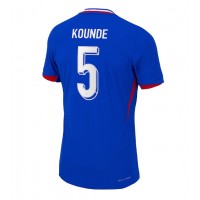 Camisa de time de futebol França Jules Kounde #5 Replicas 1º Equipamento Europeu 2024 Manga Curta